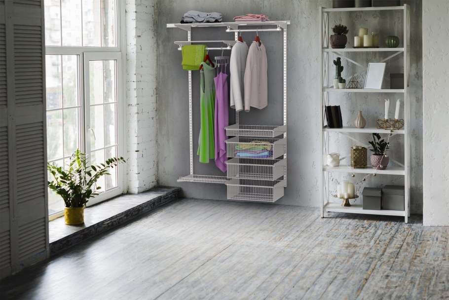 Небольшие гардеробные