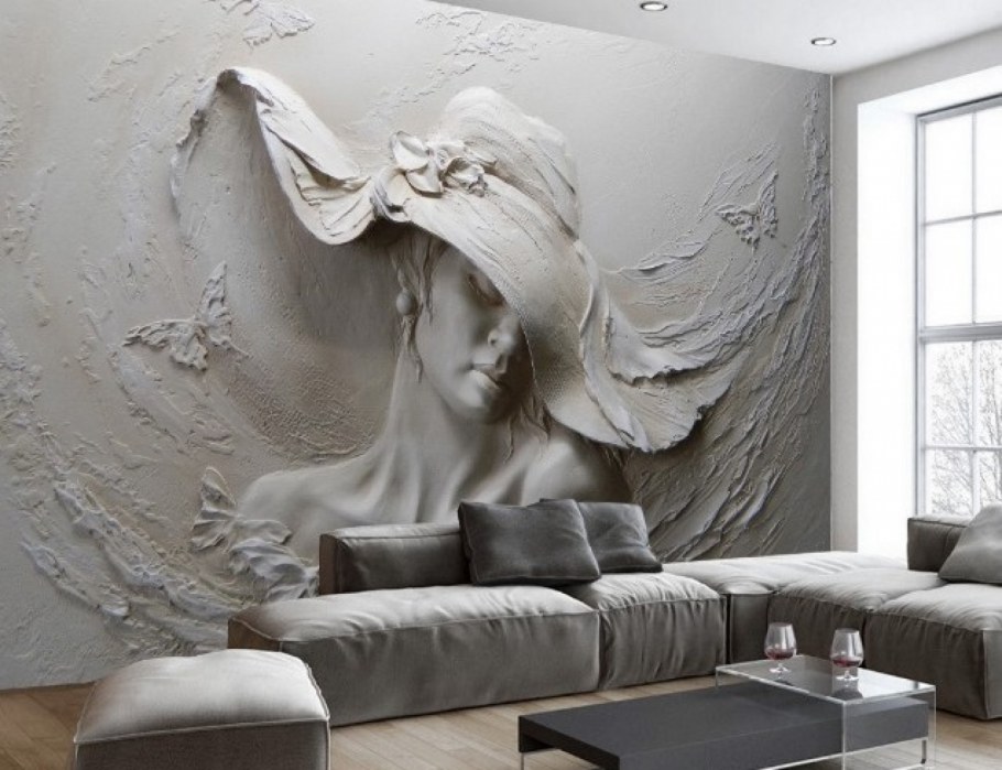 Декоративная лепка на стенах