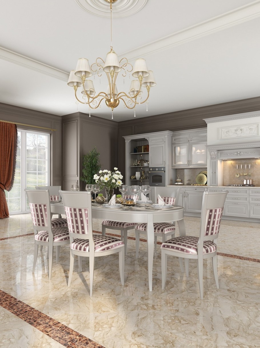 Grigio cemento кухня