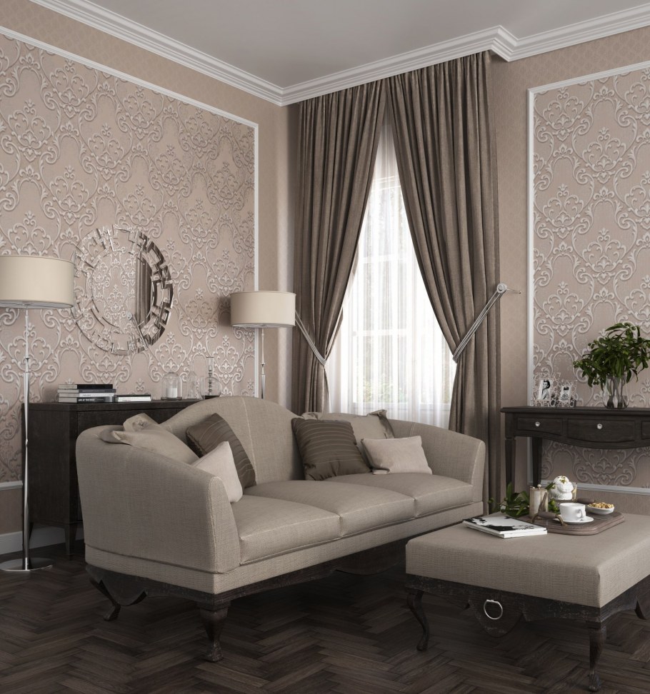 Обои компаньоны в интерьере