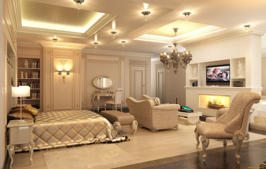 Шторы к желтым стенам