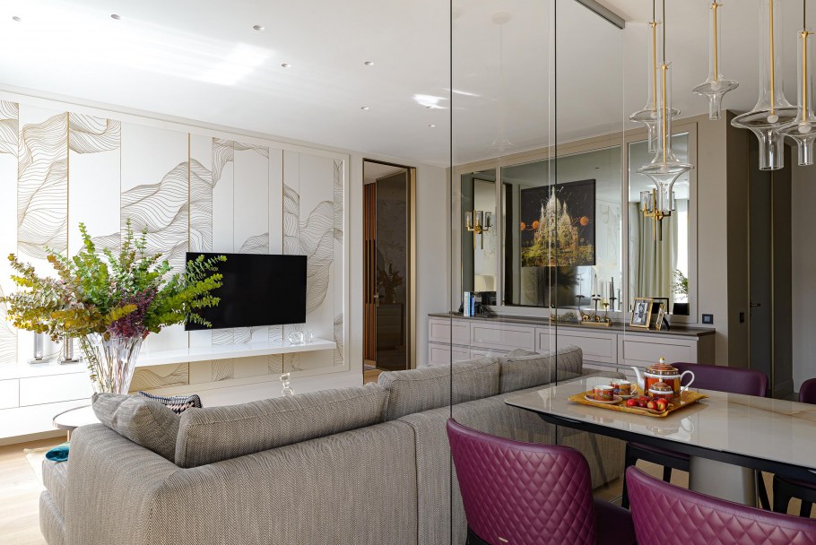 Частный интерьер. Санкт-Петербург декабрь 2021