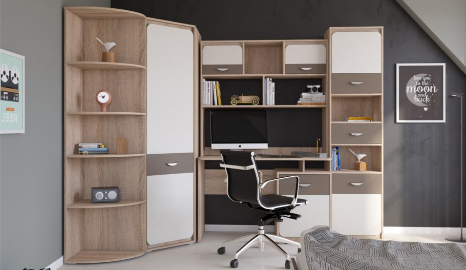 Комод глянец капучино дизайнерский