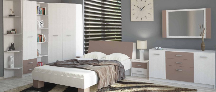 Цвет латте мебель