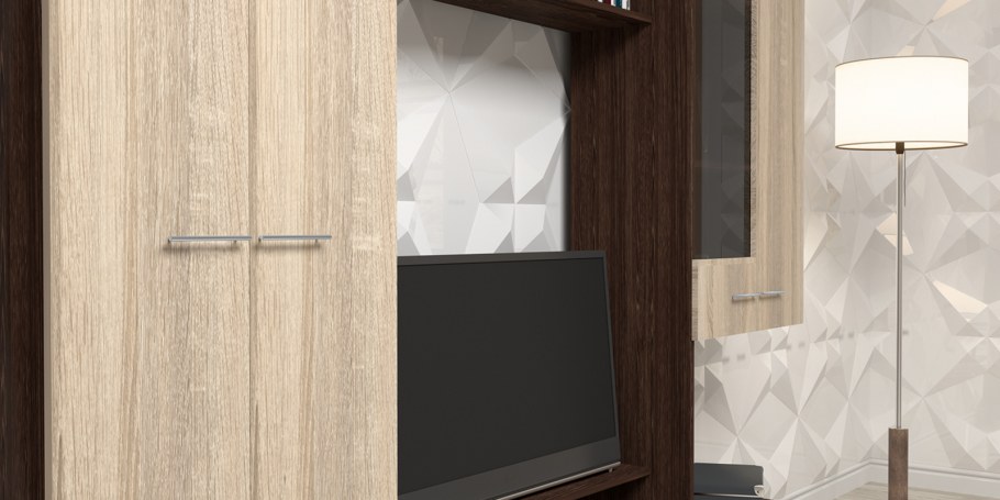 Стенка Палермо (Сантана дуб/сонома дуб)