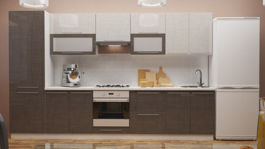 Диван кофейного цвета в интерьере гостиной