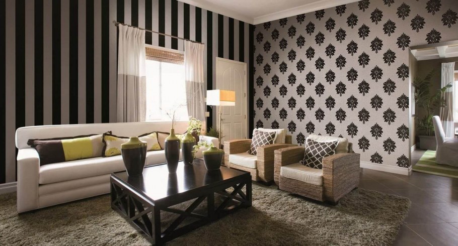 Изумрудный цвет стен