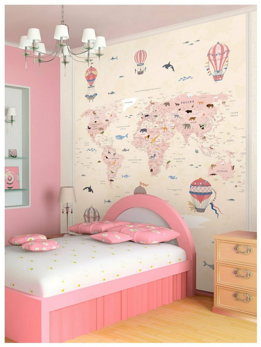 Фотообои для девочек в комнату