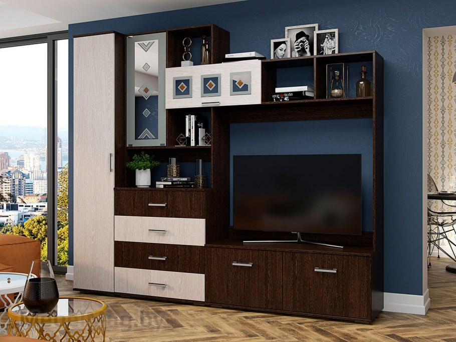 Гостиная Британика модульная БТС