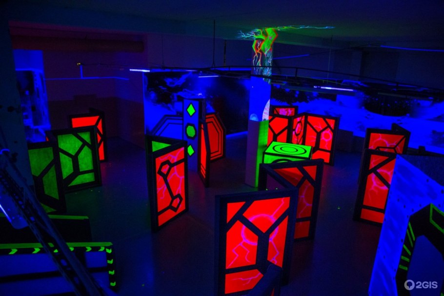 Квазар лазертаг площадка