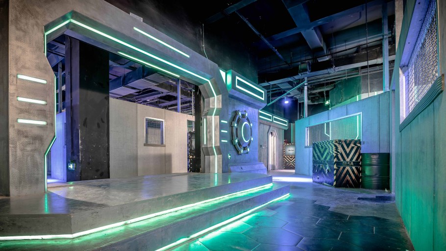 Лазертаг в здании