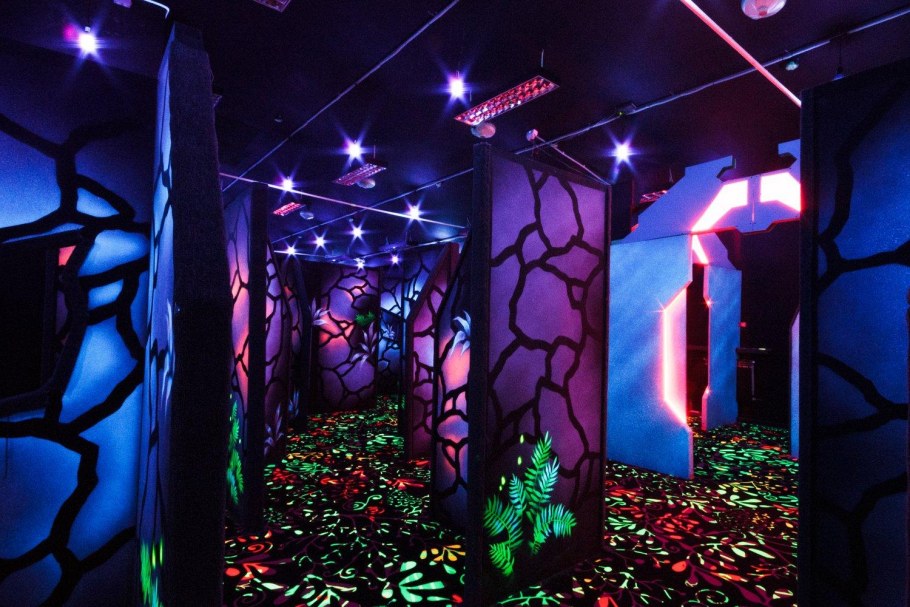 Концепция лазертаг арены