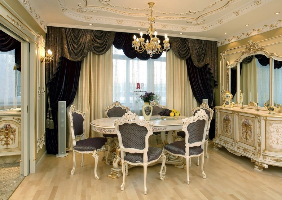 Гостиная Ампир Барокко