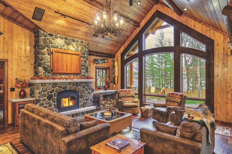 Деревянный интерьер