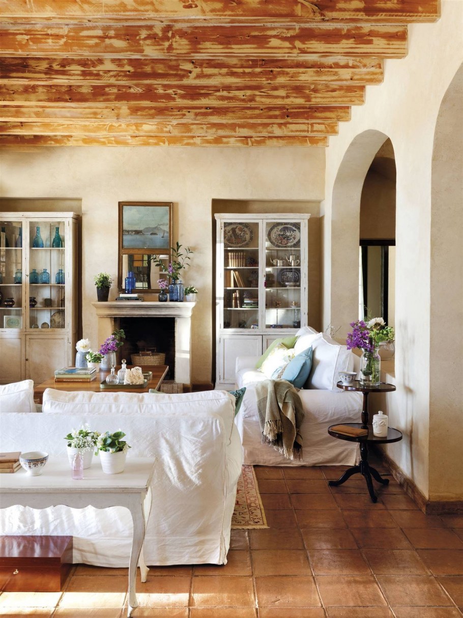 Средиземноморский испанский стиль в интерьере