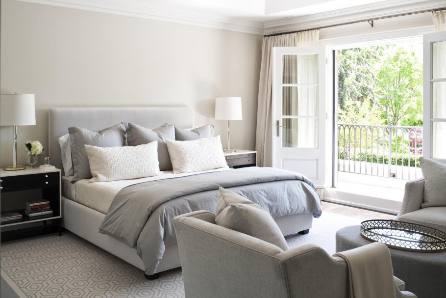 Серый интерьер