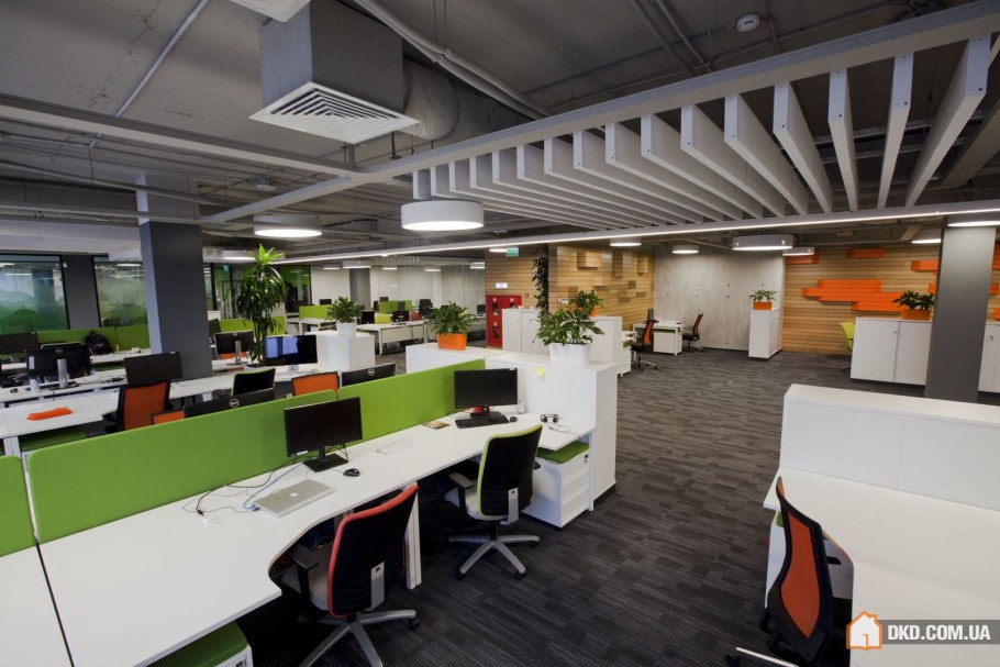 Кухня в офисе опен Спейс