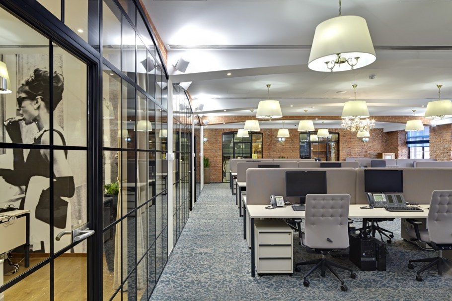 Офис в американском стиле