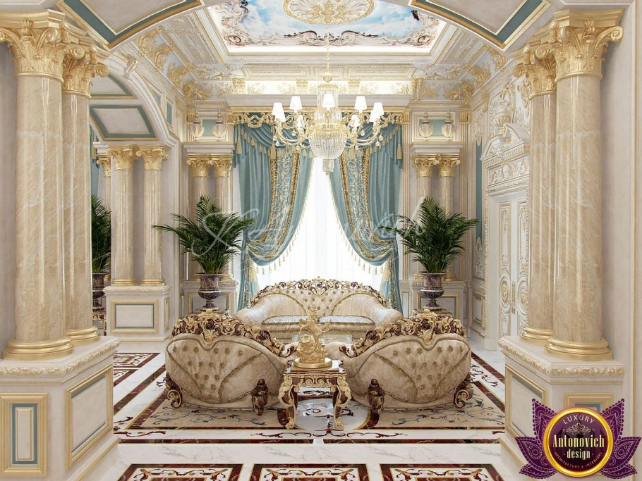 Дворец -интерьер Luxury Antonovich Design