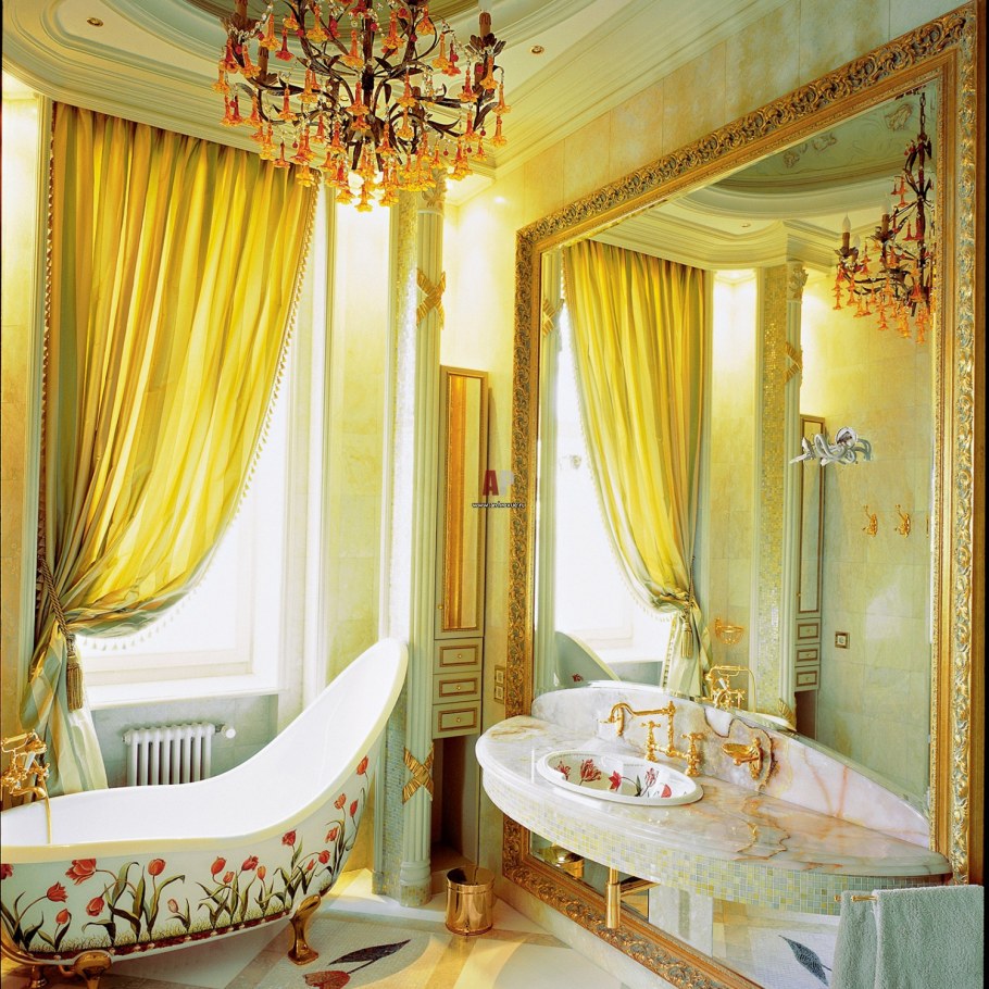 Ванна в дворцовом стиле