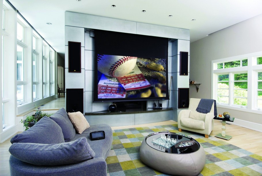 Гостиная в стиле Hi Tech