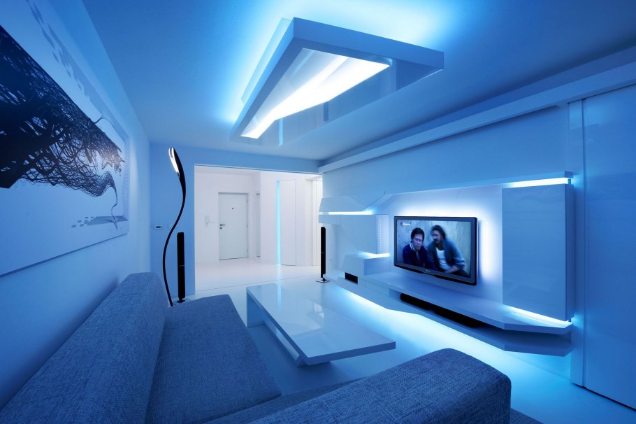 Светодиодная лента в интерьере