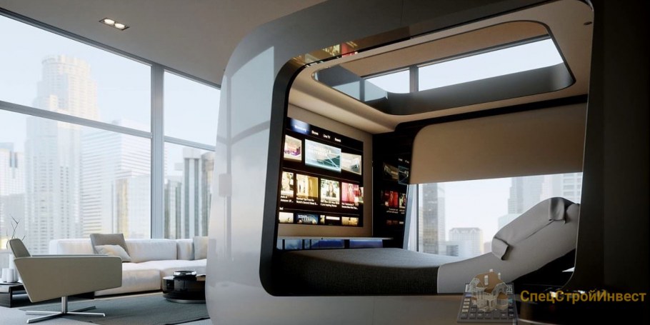 Высокотехнологичная кровать