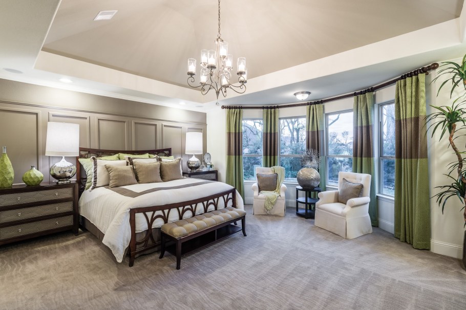 Спальня в средиземноморском стиле