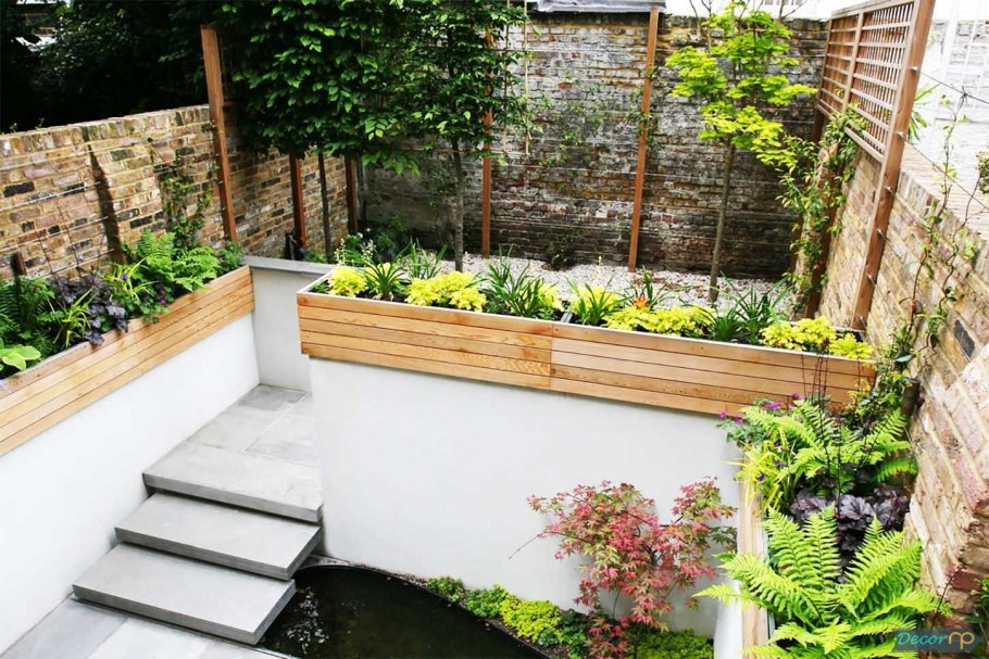 Цветник в стиле Минимализм