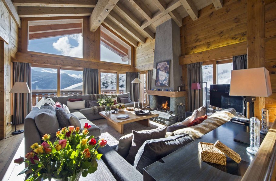 Gstaad Швейцария дома Шале