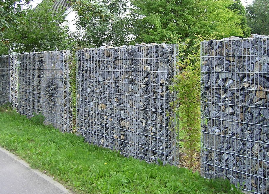 Габионы забор