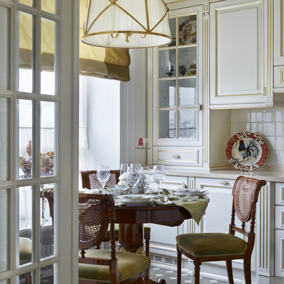 Кухня-гостиная в современном английском стиле