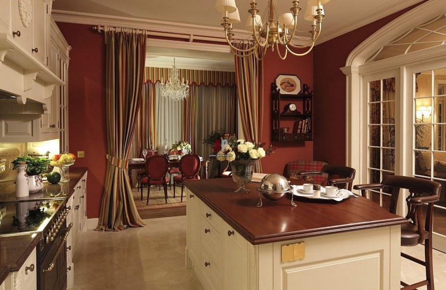 Осенний коттедж интерьер