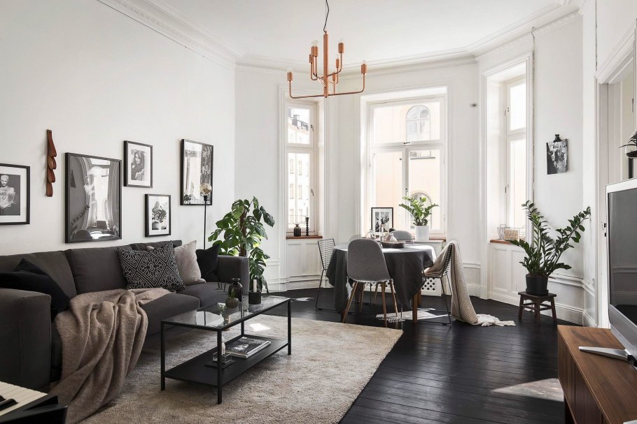 Монохромный интерьер