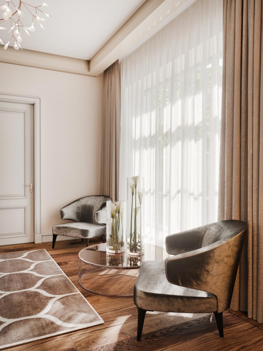 Монохромность в интерьере