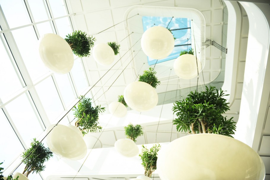 Озеленение потолка