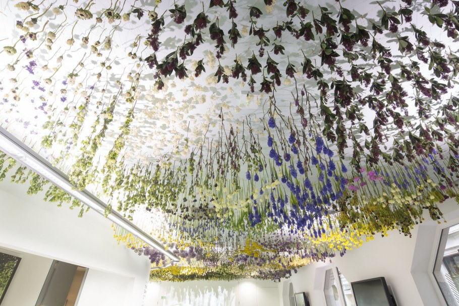 Декорации из мха