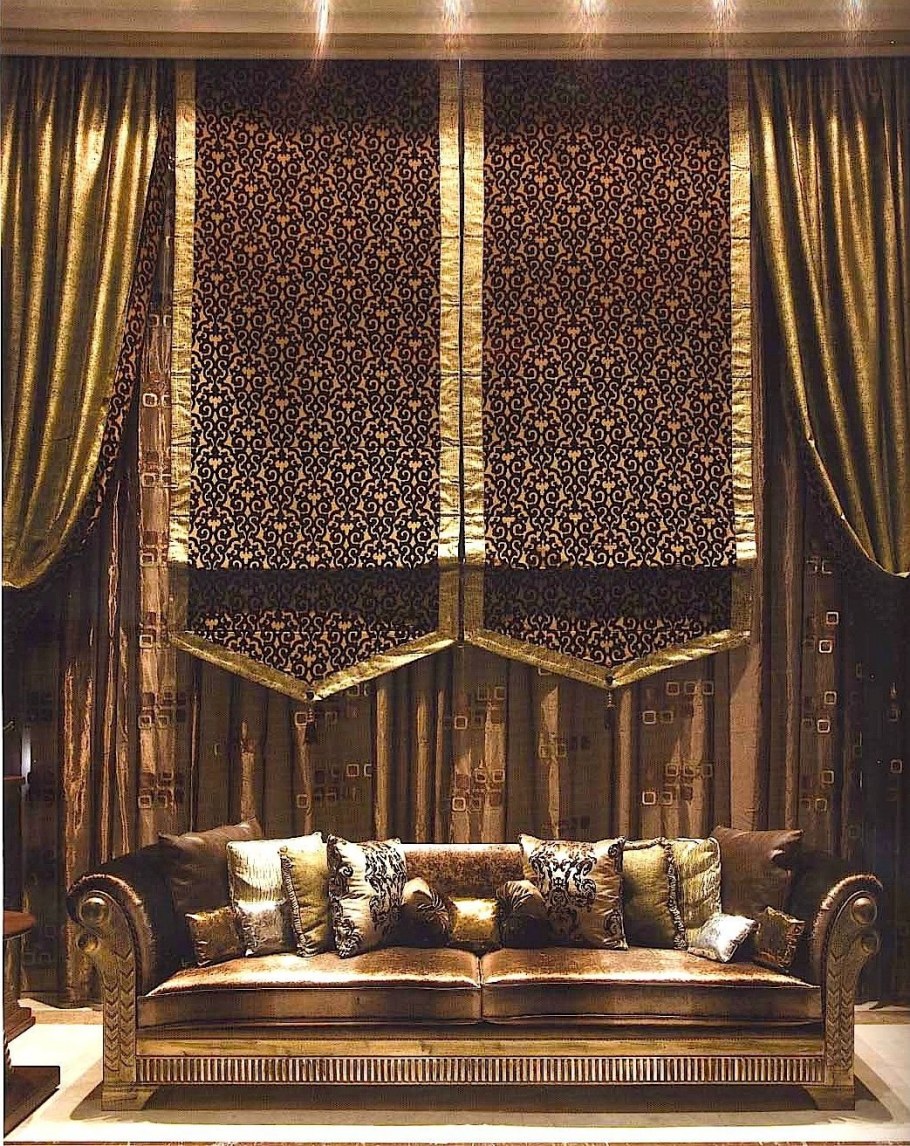 Интерьер в стиле этно Индия