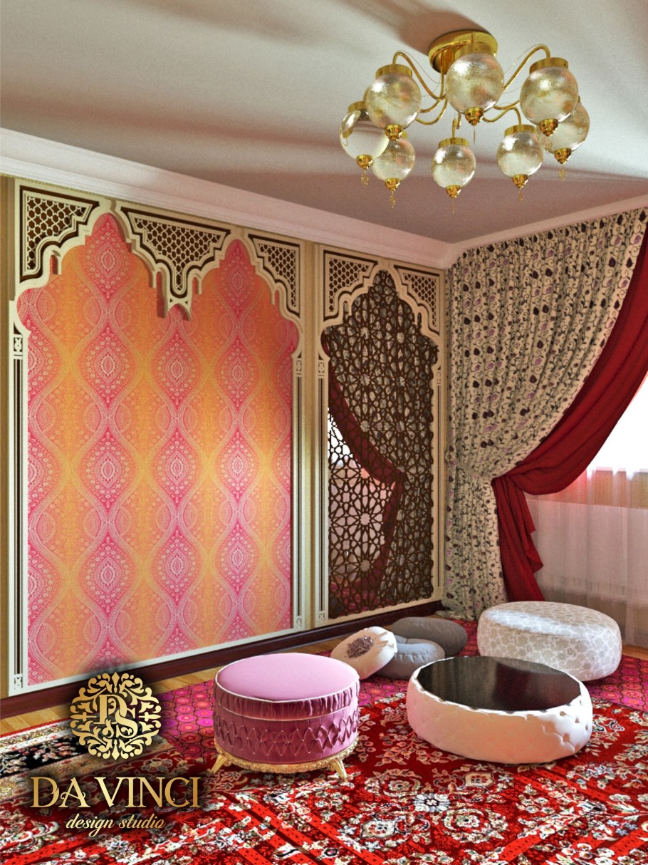 Интерьер спальни в стиле бохо Шик