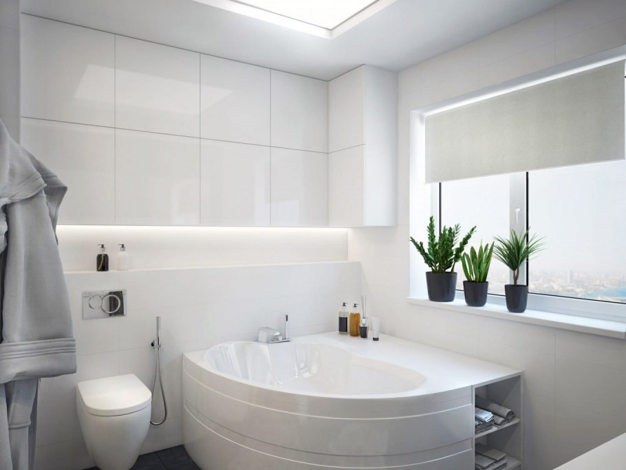 Ванная комната коричневый