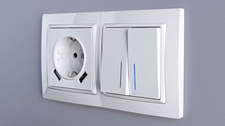 Розетки Werkel Favorit с подсветкой