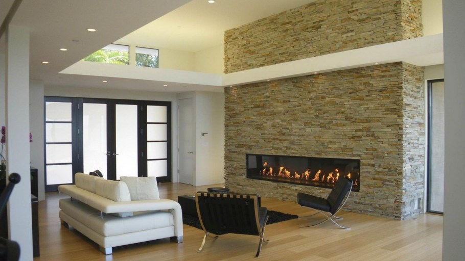 Декор кирпич в интерьере