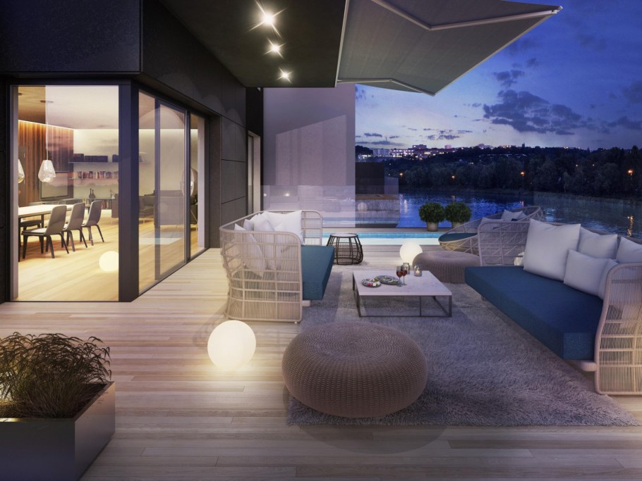 Пентхаус с террасой в Москве