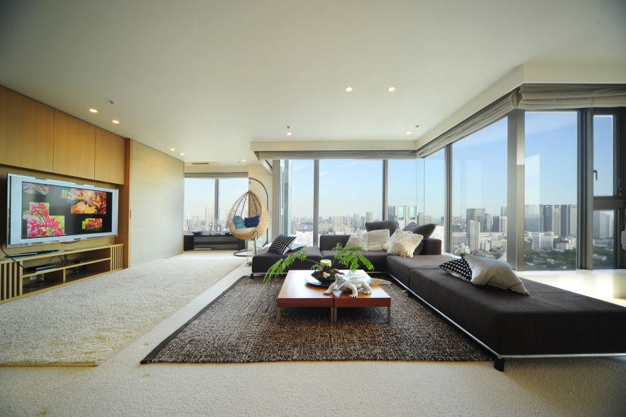 Интерьер квартиры в Токио