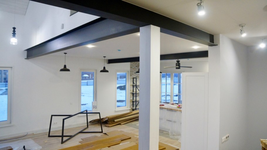 Внутренняя отделка дома из СИП панелей