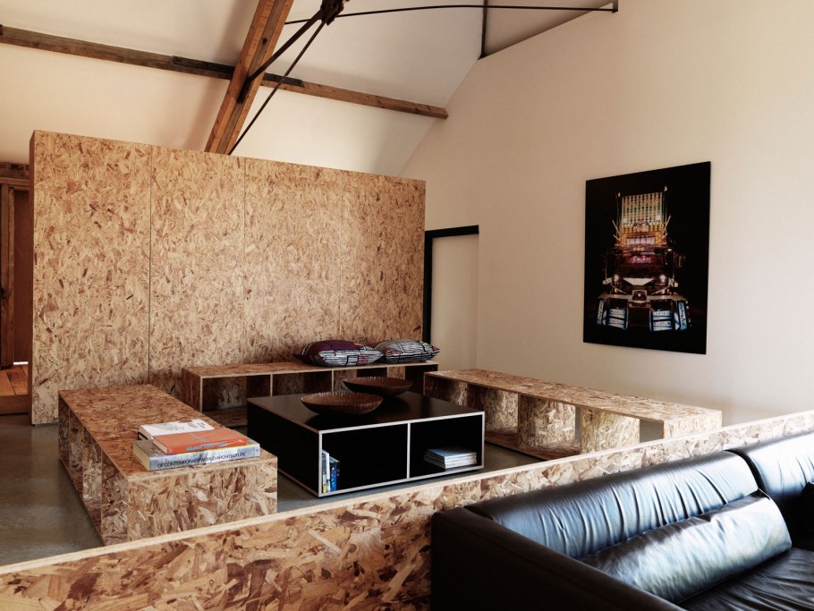 Лофт из фанеры ОСП