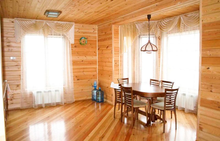 Дом из СИП панелей внутри