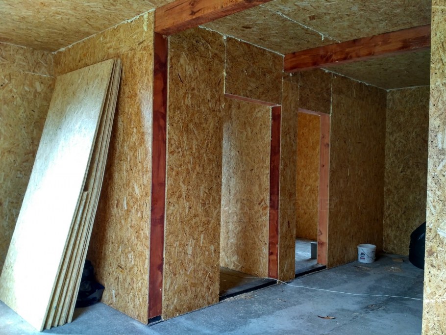 Дом по канадской технологии внутри