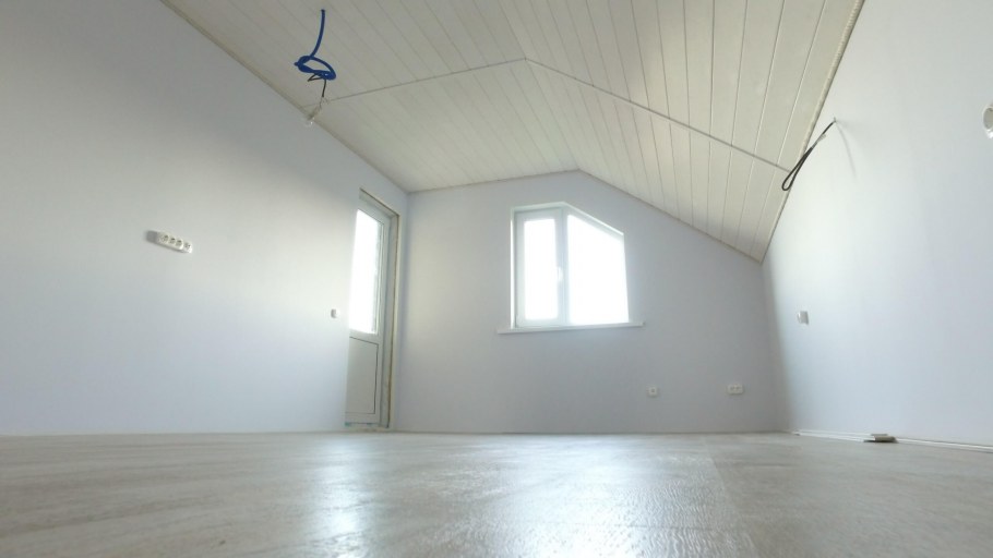 Отделка дома из СИП панелей вагонкой