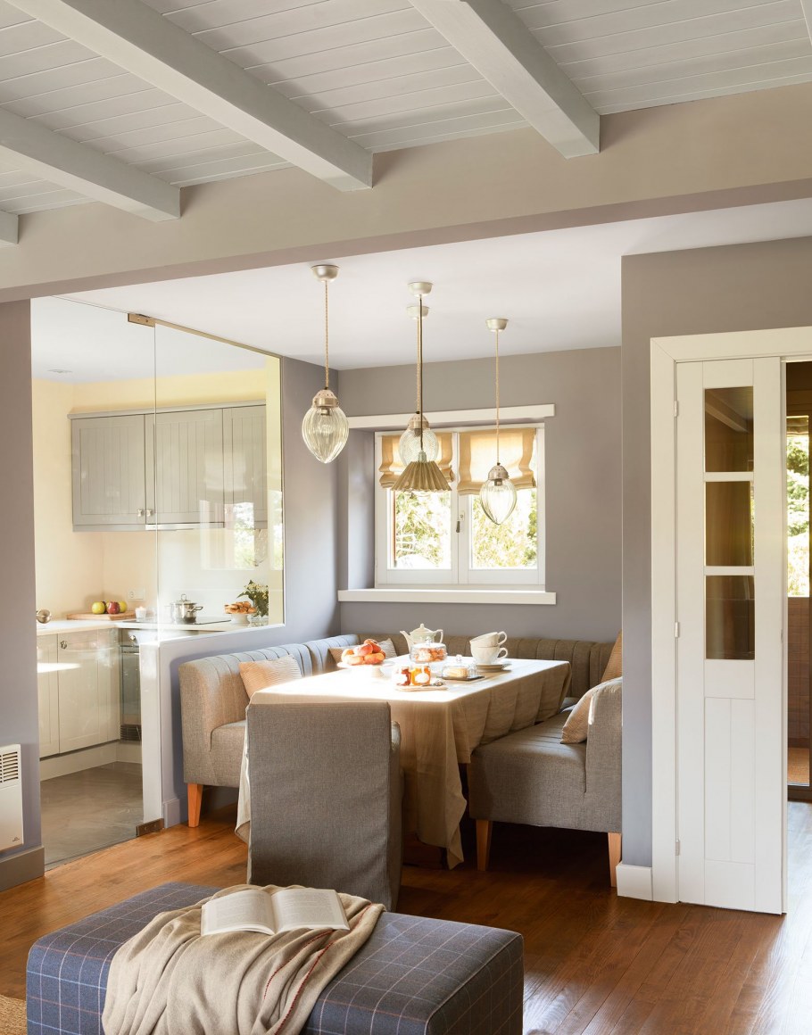 Интерьер кухни столовой